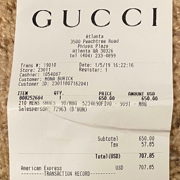 Gucci Ace Stripe Sneaker - Picture 5 of 5